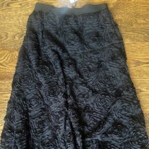 Maje Black Maxi Skirt size 42 ( fits like XL)